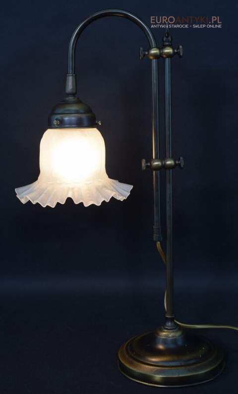 sklep ze starymi lampami