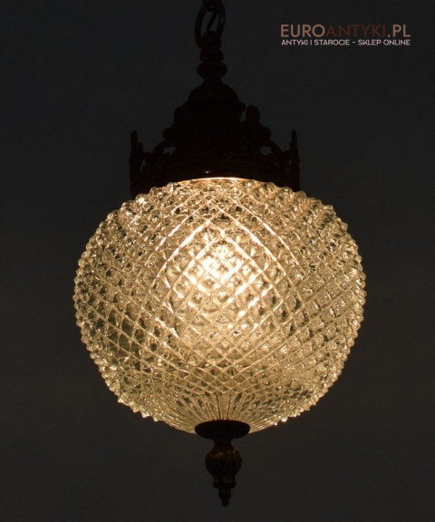 rustykalna lampa sufitowa