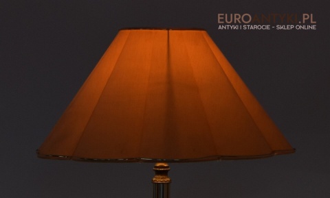 Barokowa lampa podłogowa do pałacowego salonu. Pałacowe antyki barokowe rokokowe.