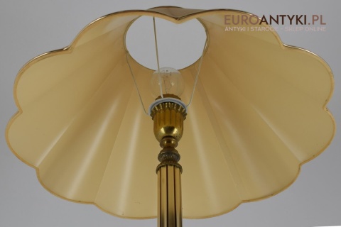 Barokowa lampa podłogowa do pałacowego salonu. Pałacowe antyki barokowe rokokowe.