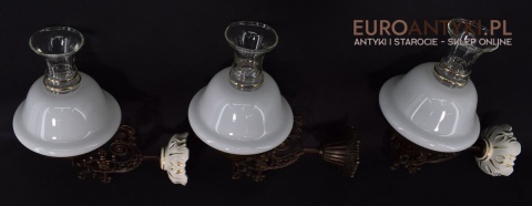 Kinkiety do dworu. Lampki ścienne dworskie. Antyki i dekoracje