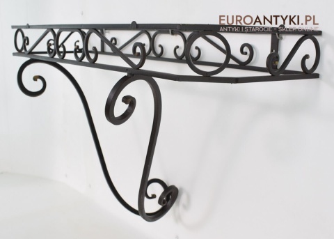 konsola z kutego metalu