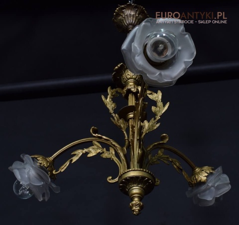 antyczna lampa sufitowa