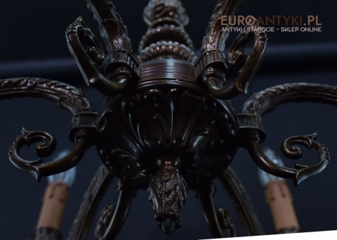 sklep z zabytkowymi lampami