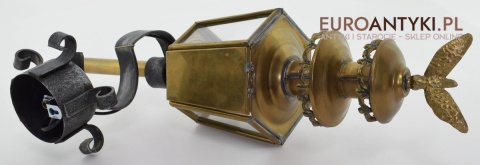 sklep z zabytkowymi lampami