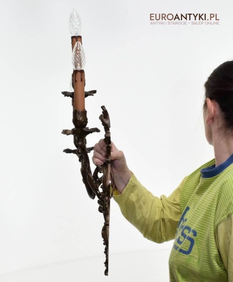 sklep z zabytkowymi lampami