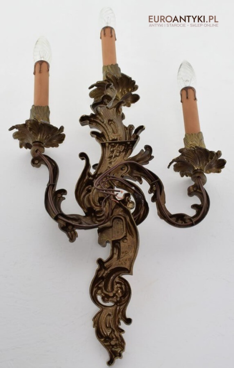 kinkiet z antykwariatu