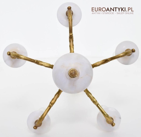 marmurowa lampa sufitowa