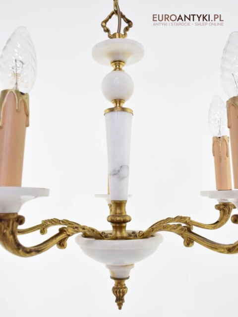 kuchenna lampa marmurowa