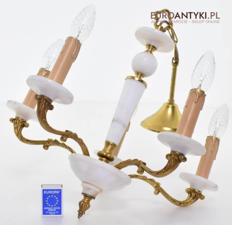 marmurowa lampa wisząca