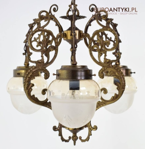 pałacowa lampa sufitowa