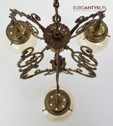 lampa kuchenna antyk