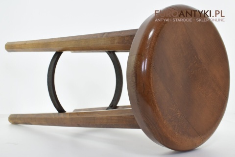 hoker z litego drewna