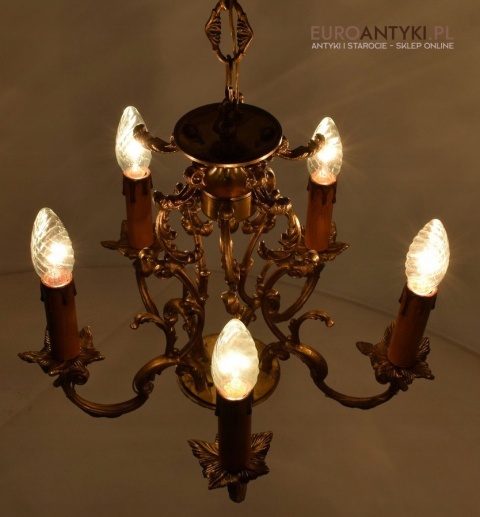 antyki oświetlenie