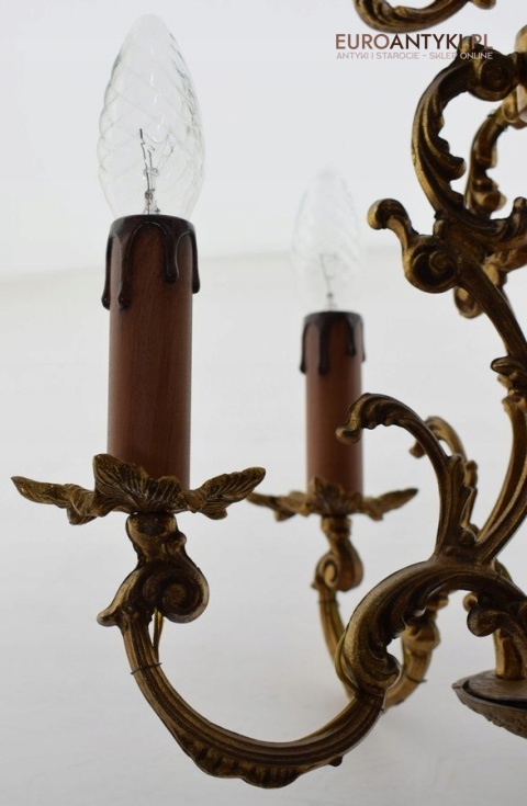 żyrandol barokowy