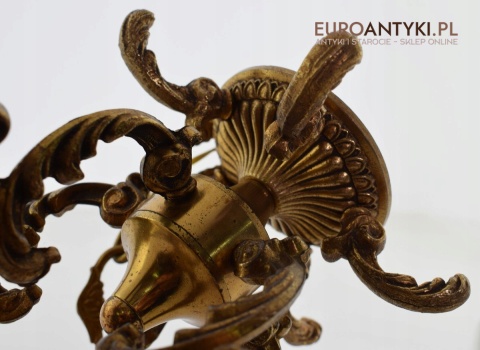 antykwariat z lampami