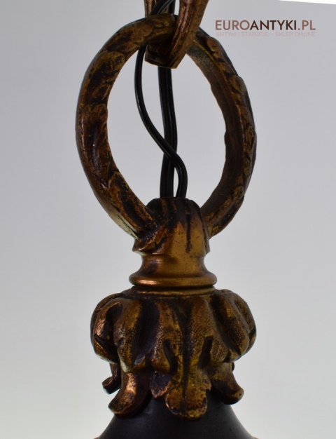 Oryginalny rasowy żyrandol Empire styl Cesarstwa francuskiego antyk salonowy