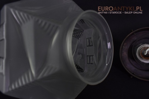 Rasowa lampa art deco lampka do ganku holu klosz art dekowski