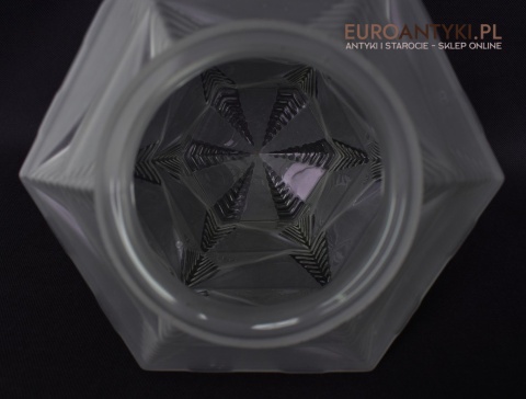 Rasowa lampa art deco lampka do ganku holu klosz art dekowski