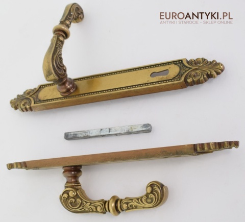 antyczne szyldy klamki