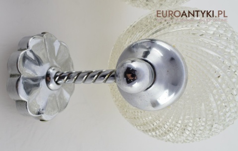 srebrny kinkiet