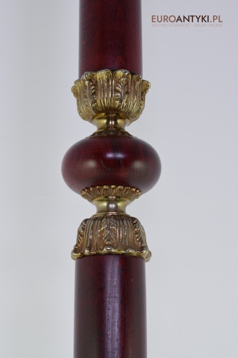 Zabytkowy wieszak stojący do gabinetu wieszaki do kancelarii adwokackiej antyk