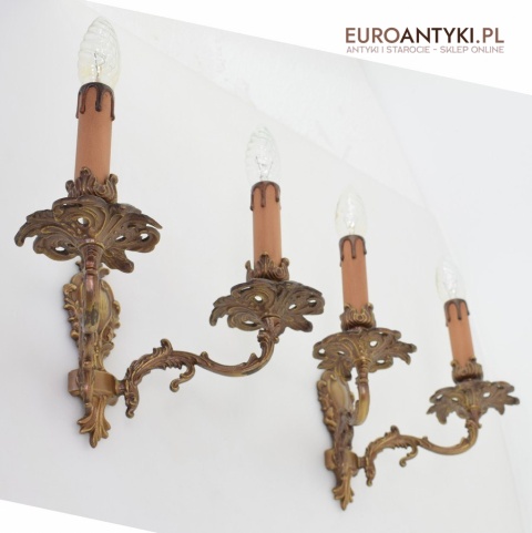 kinkiety barok rokoko