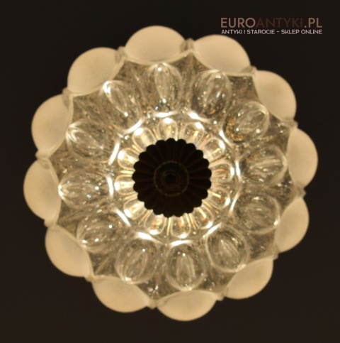 Ekskluzywny zwis pałacowa lampa sufitowa do wysokiego pomieszczenia antyki