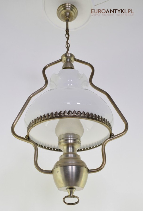 wisząca lampa art deco