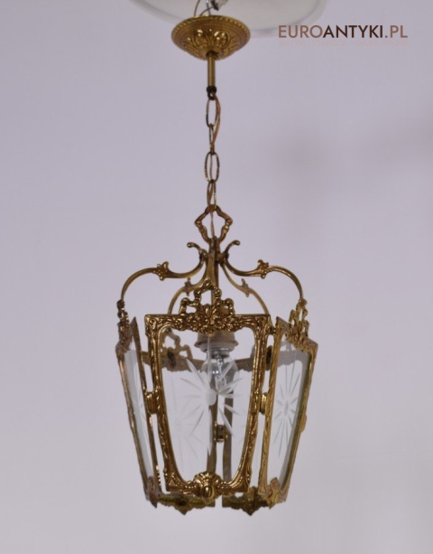 Ekskluzywna lampa wisząca dla konesera antyków lampka do ganku wiatrołapu