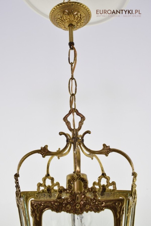 Ekskluzywna lampa wisząca dla konesera antyków lampka do ganku wiatrołapu