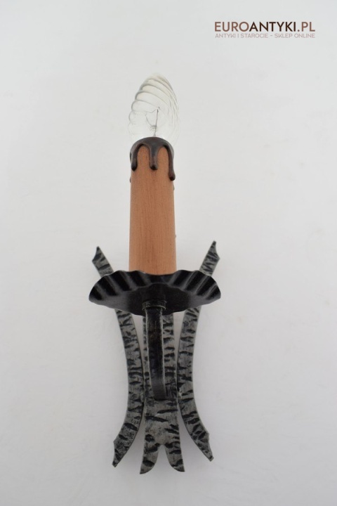 Kute kinkiety do zamku lampki ścienne do lochu antyki zamkowe