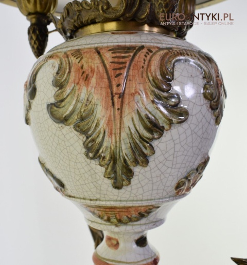 Rewelacyjna lampa sufitowa do dworu pałacyku dworskie oświetlenie antyczne