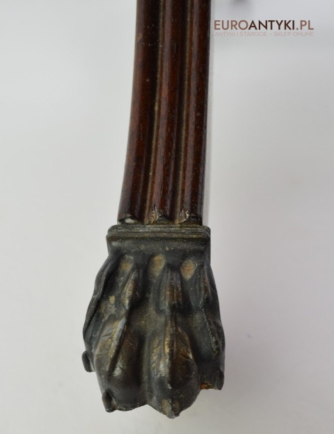 Rozkładany stoliczek Empire mały stolik empir antyk do salonu ganu