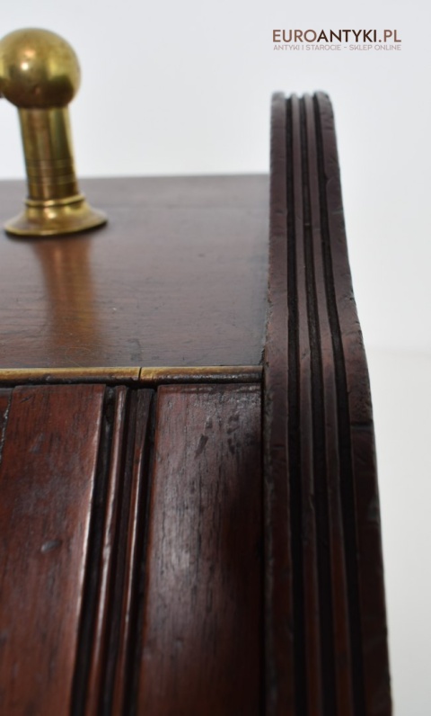 Antyk zabytkowa węglarka kuferek skrzyneczka na węgiel muzealna unikatowa