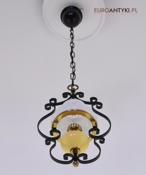 Malutka romantyczna lampka sufitowa lampa wisząca nostalgiczna