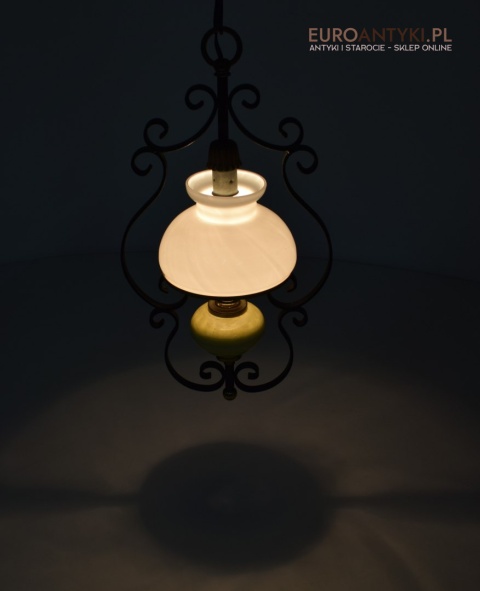 Malutka romantyczna lampka sufitowa lampa wisząca nostalgiczna