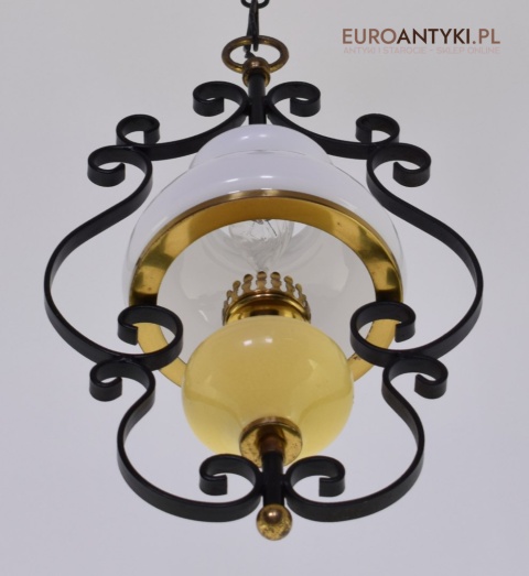 Malutka romantyczna lampka sufitowa lampa wisząca nostalgiczna