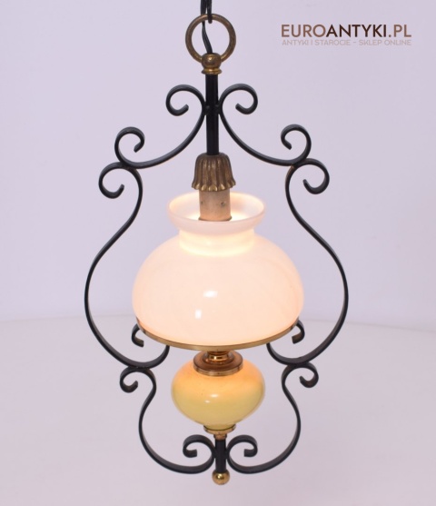 Malutka romantyczna lampka sufitowa lampa wisząca nostalgiczna