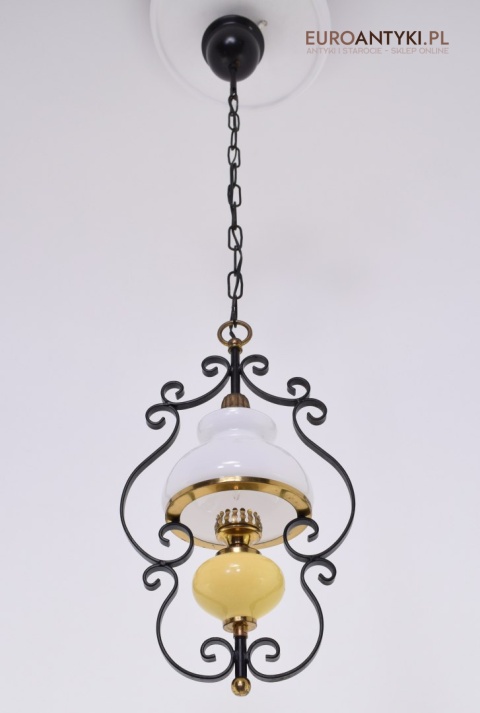 Malutka romantyczna lampka sufitowa lampa wisząca nostalgiczna