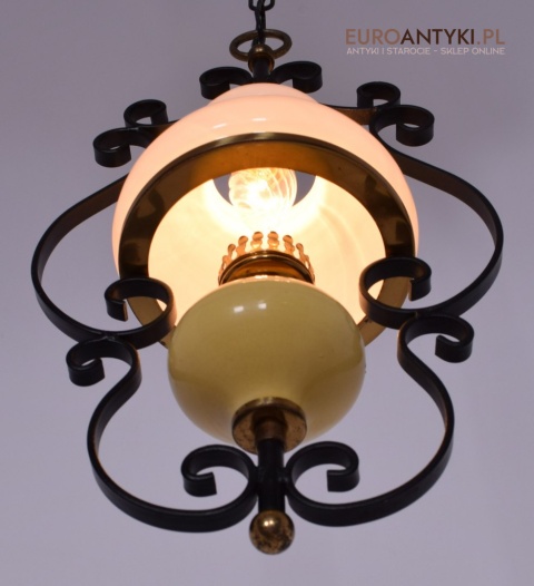 Malutka romantyczna lampka sufitowa lampa wisząca nostalgiczna