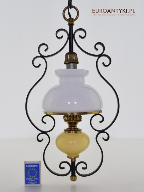 Malutka romantyczna lampka sufitowa lampa wisząca nostalgiczna