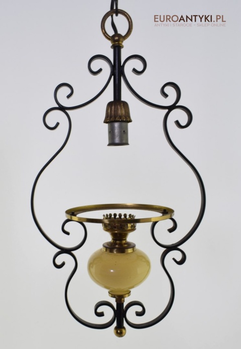 Malutka romantyczna lampka sufitowa lampa wisząca nostalgiczna