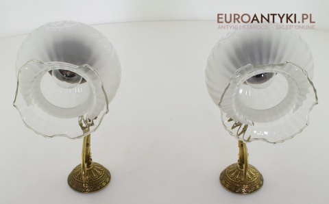 Antyki ekskluzywne nad biurko kinkiety do pałacowego saloniku lampy ścienne