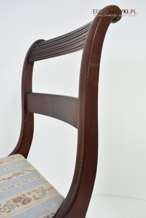 Wiktoriańskie krzesło antyczne meble oryginalne muzealne dworskie