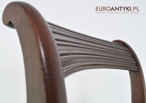 Wiktoriańskie krzesło antyczne meble oryginalne muzealne dworskie