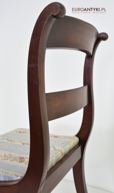 Wiktoriańskie krzesło antyczne meble oryginalne muzealne dworskie