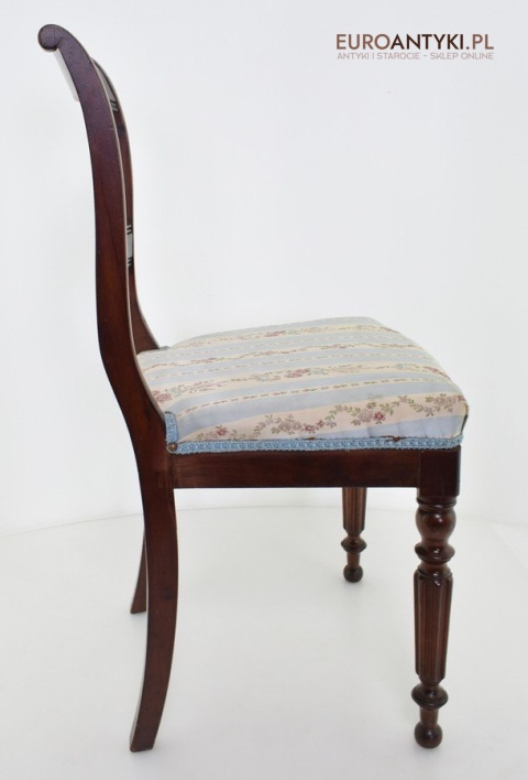 Wiktoriańskie krzesło muzealne oryginalny styl wiktoriański do muzeum dworu