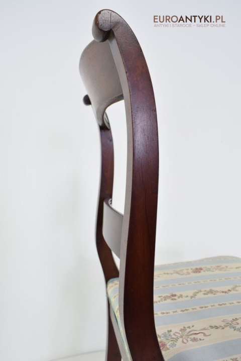 Wiktoriańskie krzesło muzealne oryginalny styl wiktoriański do muzeum dworu