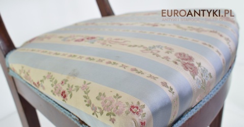 Wiktoriańskie krzesło muzealne oryginalny styl wiktoriański do muzeum dworu